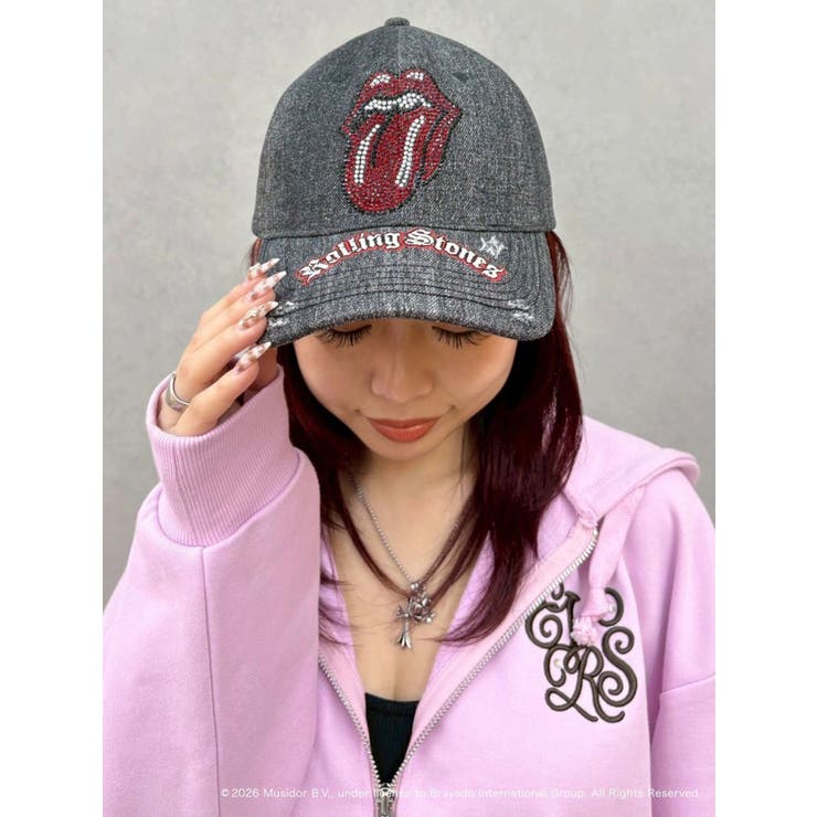 【ザ・ローリング・ストーンズ】ラインストーンCAP | EVRIS | 詳細画像32 