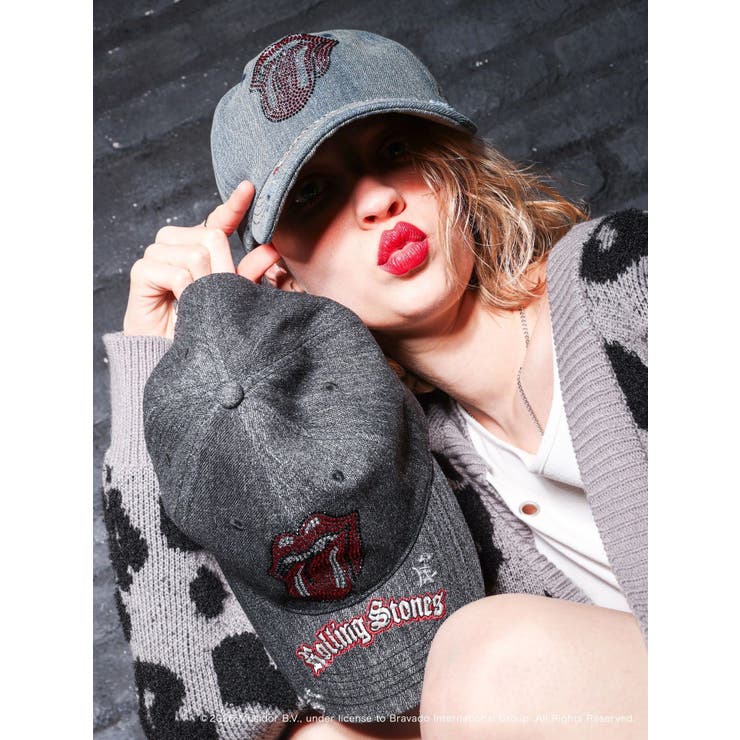 【ザ・ローリング・ストーンズ】ラインストーンCAP | EVRIS | 詳細画像4 