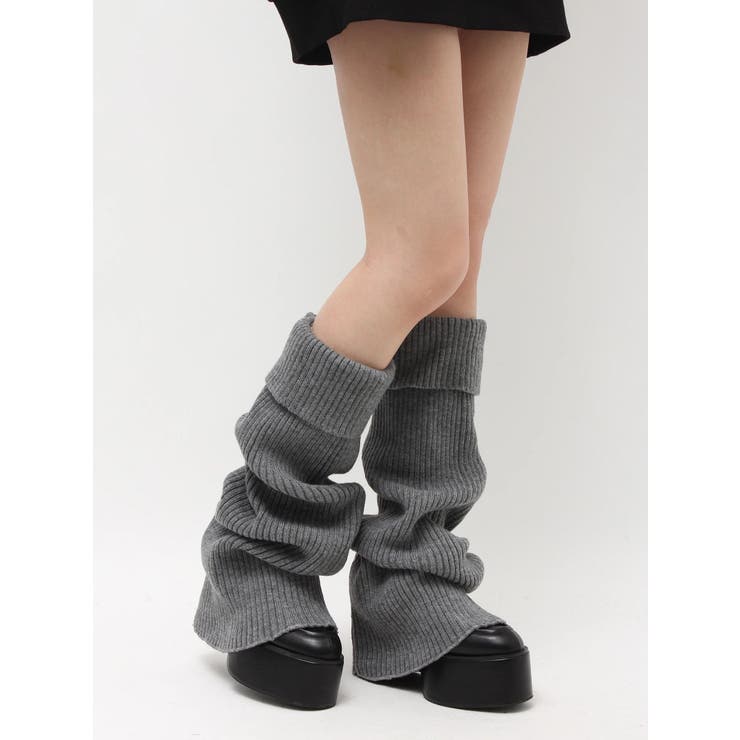 レッグウォーマーセットチャンキーヒールローファー | EVRIS | 詳細画像27 