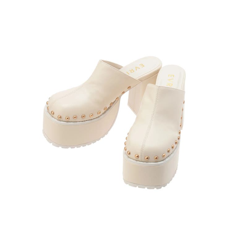 スタッズチャンキーヒールサボ | EVRIS | 詳細画像17 