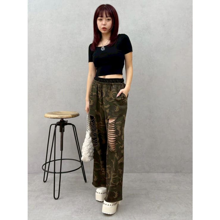 スタッズチャンキーヒールサボ | EVRIS | 詳細画像20 