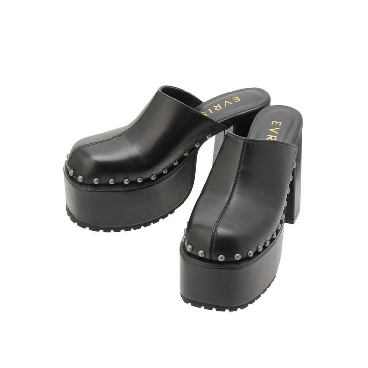 スタッズチャンキーヒールサボ | EVRIS | 詳細画像34 