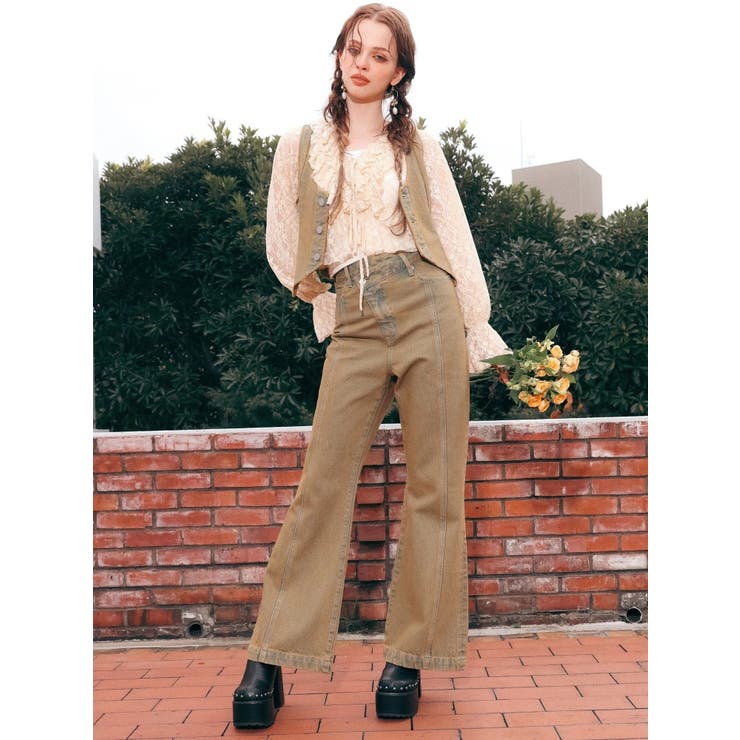 スタッズチャンキーヒールサボ | EVRIS | 詳細画像4 