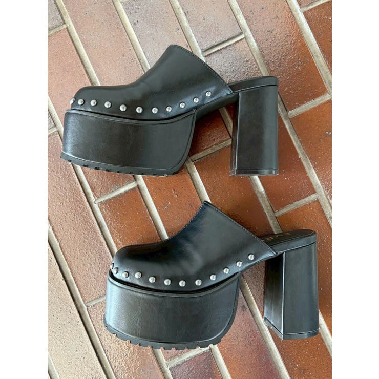 スタッズチャンキーヒールサボ | EVRIS | 詳細画像9 