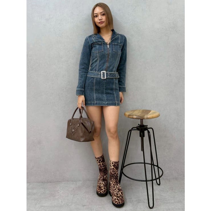 フェイクレザープラットフォームブーツ | EVRIS | 詳細画像12 