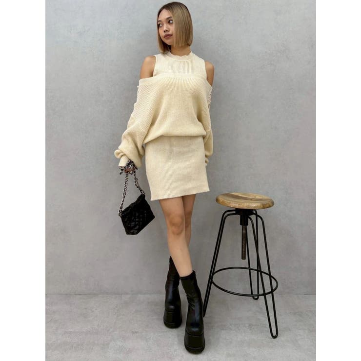 フェイクレザープラットフォームブーツ | EVRIS | 詳細画像18 