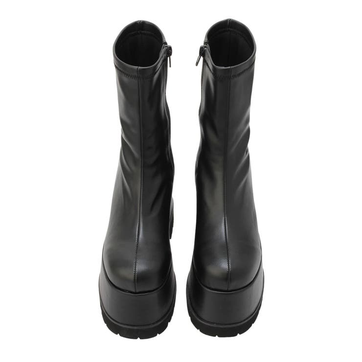 フェイクレザープラットフォームブーツ | EVRIS | 詳細画像23 