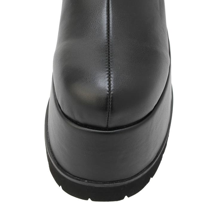 フェイクレザープラットフォームブーツ | EVRIS | 詳細画像27 