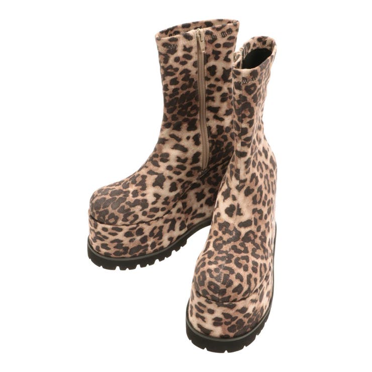 フェイクレザープラットフォームブーツ | EVRIS | 詳細画像29 