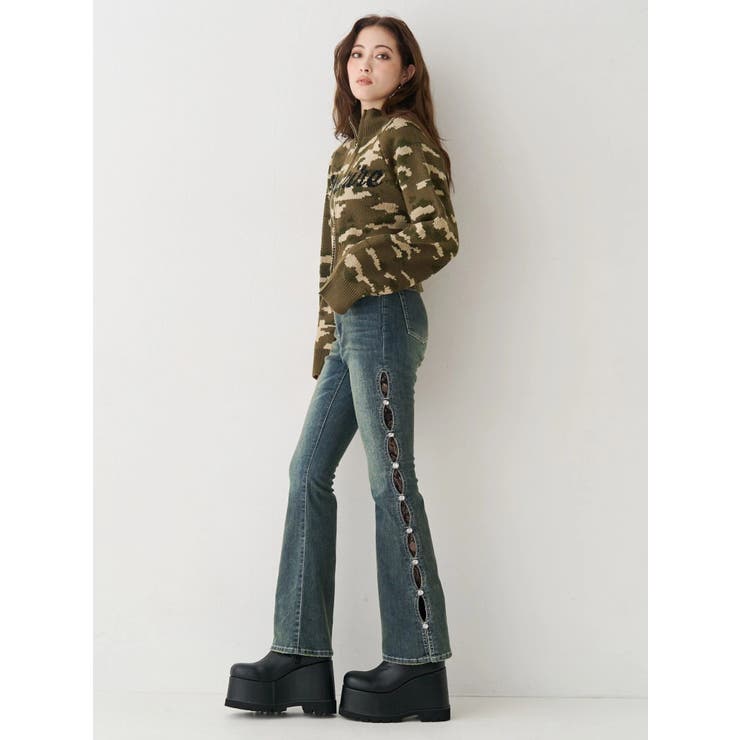 フェイクレザープラットフォームブーツ | EVRIS | 詳細画像8 