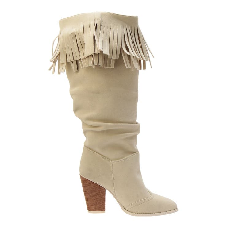 フリンジデザインロングブーツ | EVRIS | 詳細画像15 