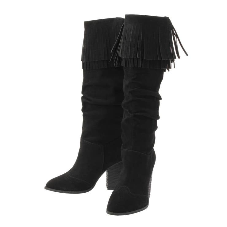 フリンジデザインロングブーツ | EVRIS | 詳細画像22 
