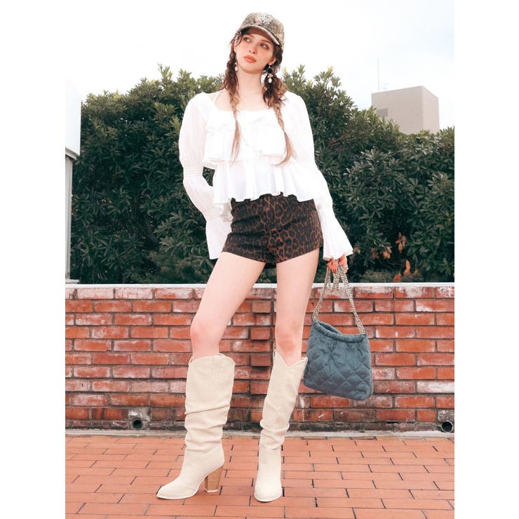 フリンジデザインロングブーツ | EVRIS | 詳細画像6 