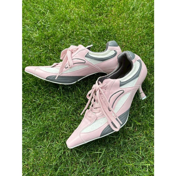 ピンク | ポインテッドスニーカーヒール | EVRIS