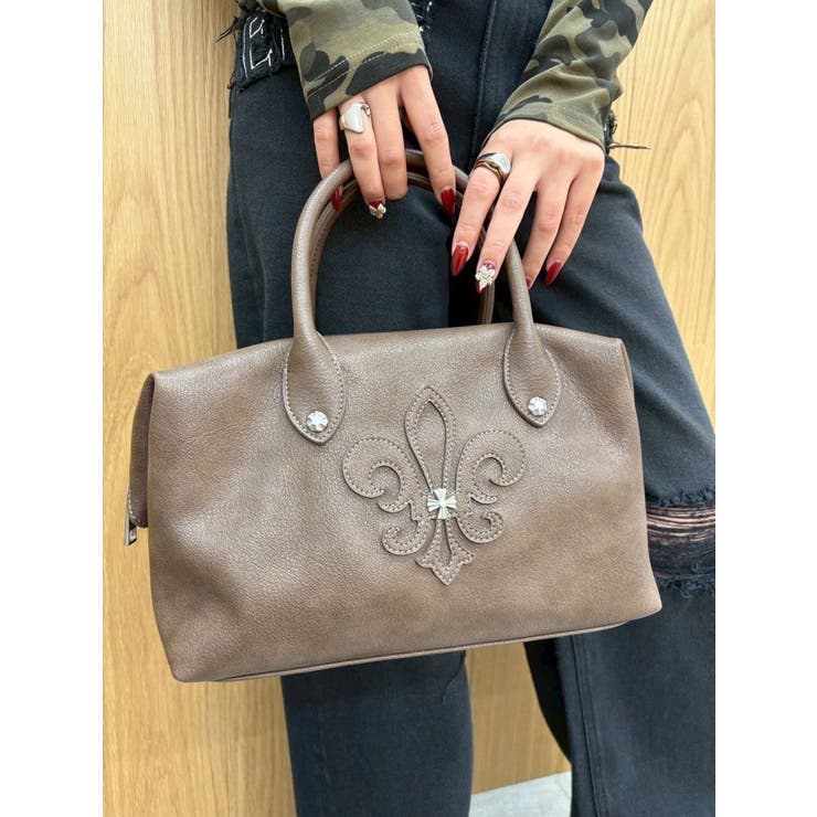 【予約完売カラー入荷！】エンブレムボストンBAG | EVRIS | 詳細画像33 