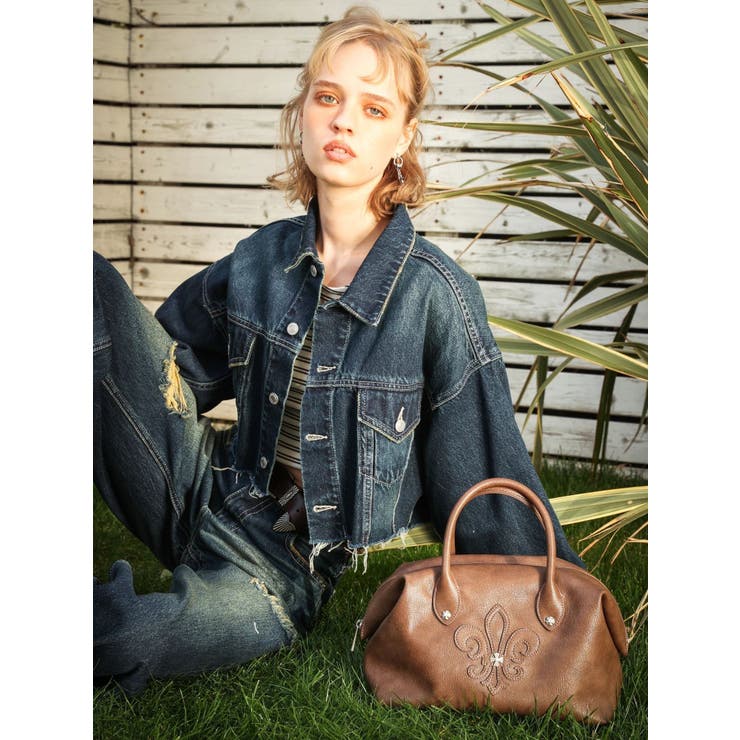 【予約完売カラー入荷！】エンブレムボストンBAG | EVRIS | 詳細画像38 