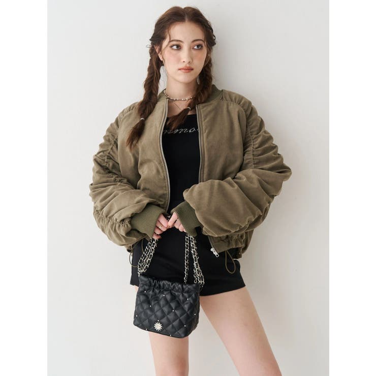 キルティングチェーンミニショルダーBAG | EVRIS | 詳細画像11 