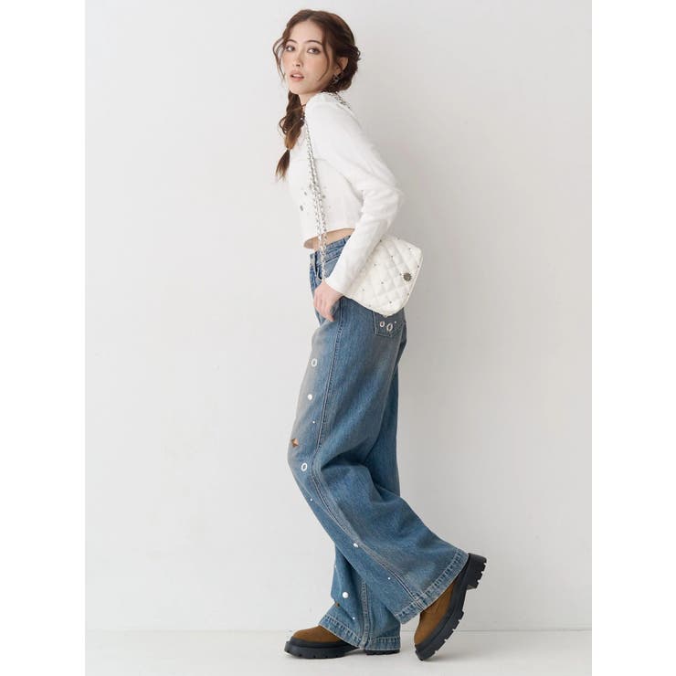 キルティングチェーンミニショルダーBAG | EVRIS | 詳細画像16 