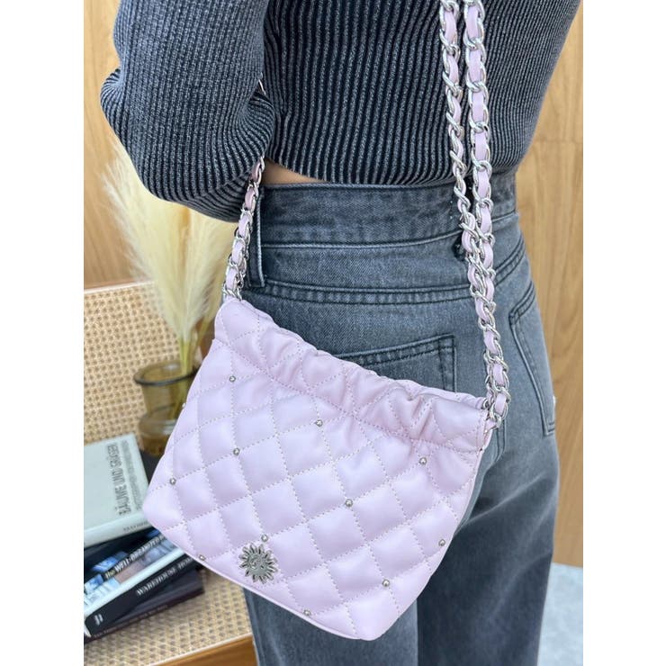 キルティングチェーンミニショルダーBAG | EVRIS | 詳細画像20 