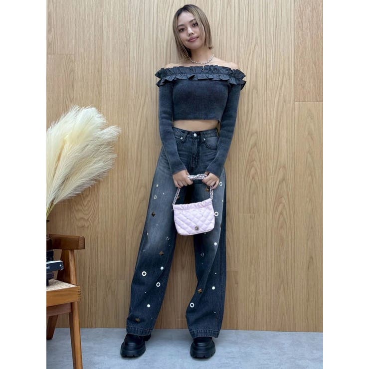 キルティングチェーンミニショルダーBAG | EVRIS | 詳細画像21 