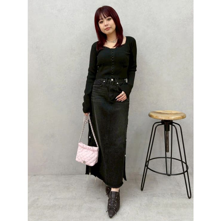 キルティングチェーンミニショルダーBAG | EVRIS | 詳細画像24 