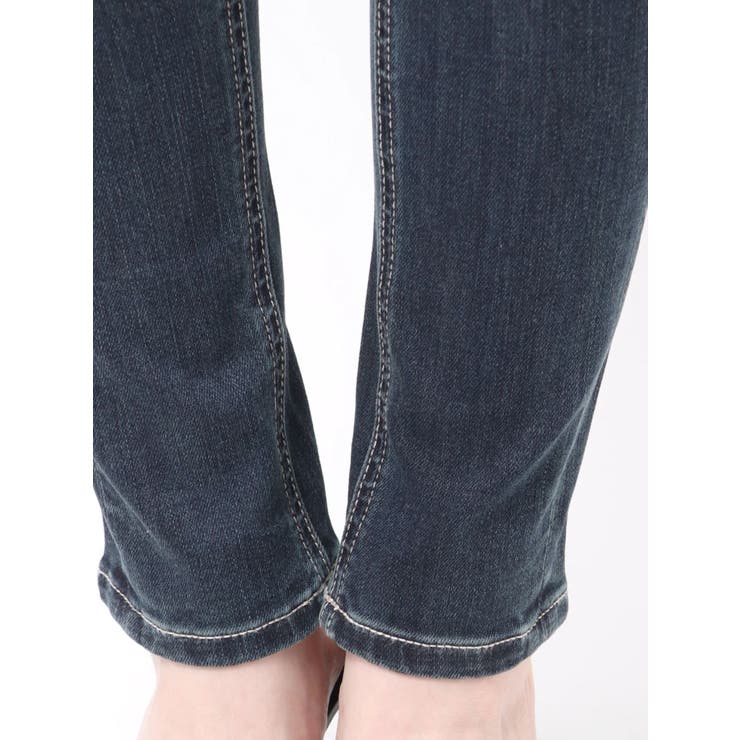 ワイドベルトハイウエストスキニーデニムパンツ | EVRIS | 詳細画像25 