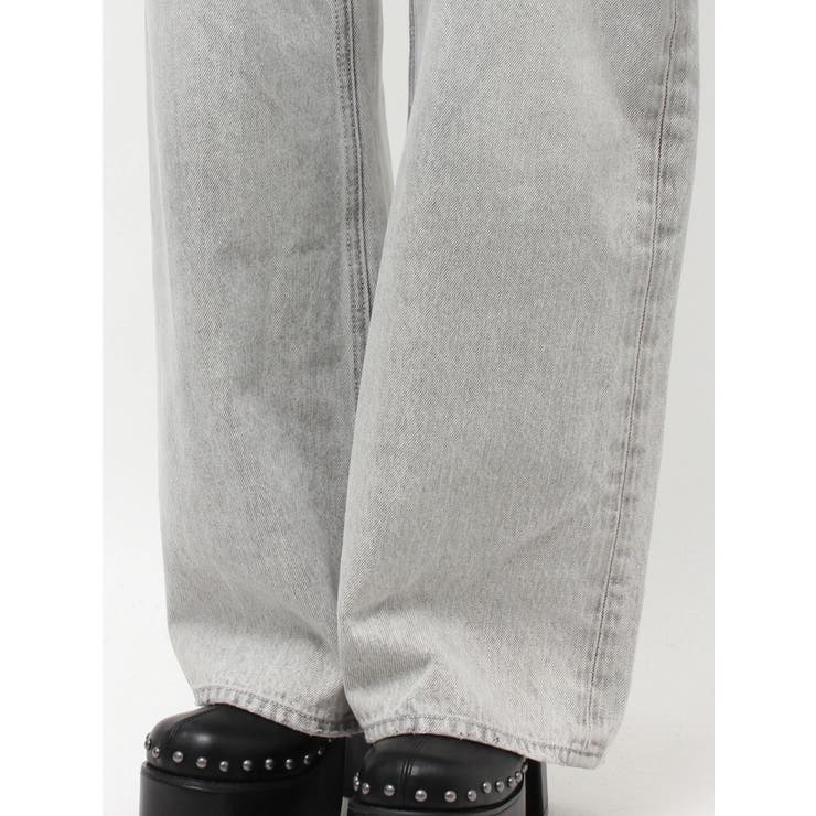 カットアウトワイドデニムパンツ【セットアップ着用可能】 | EVRIS | 詳細画像31 