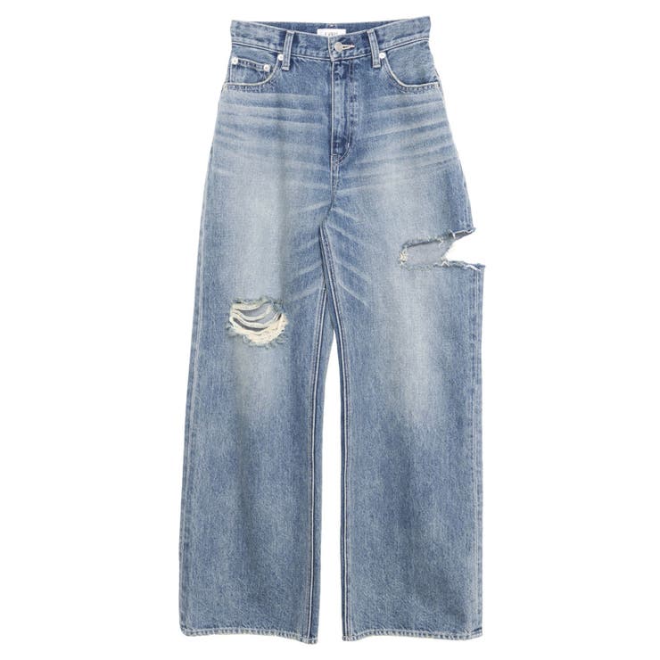 カットアウトワイドデニムパンツ【セットアップ着用可能】 | EVRIS | 詳細画像37 