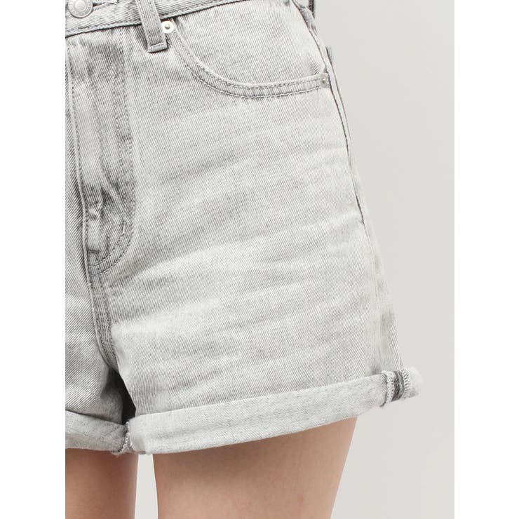 ヴィンテージライクカラーショートデニムパンツ【セットアップ着用可能】 | EVRIS | 詳細画像41 