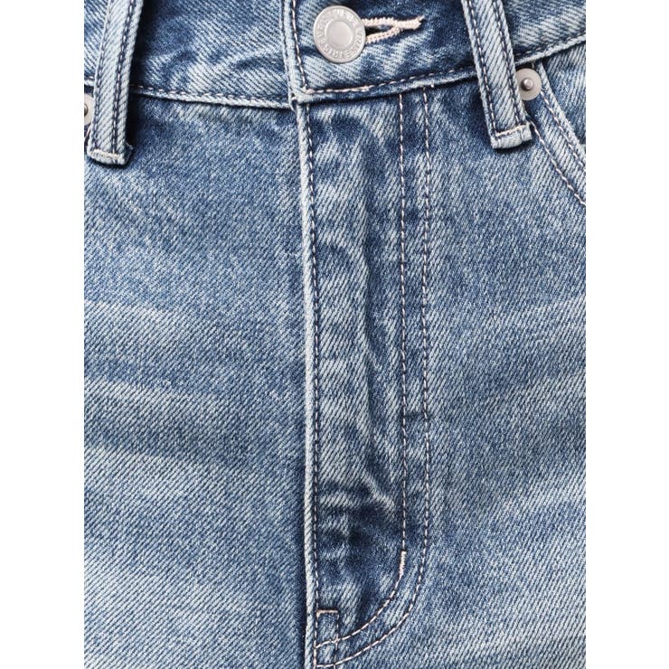 ヴィンテージライクカラーショートデニムパンツ【セットアップ着用可能】 | EVRIS | 詳細画像44 