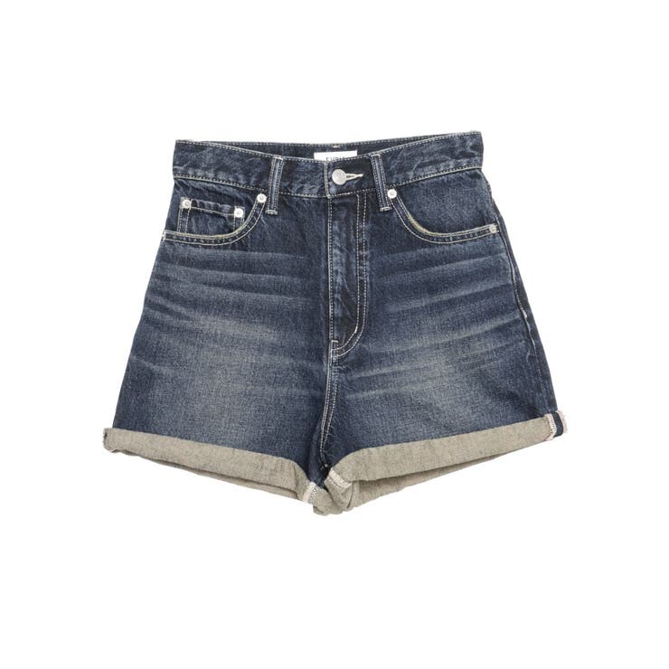 ヴィンテージライクカラーショートデニムパンツ【セットアップ着用可能】 | EVRIS | 詳細画像48 