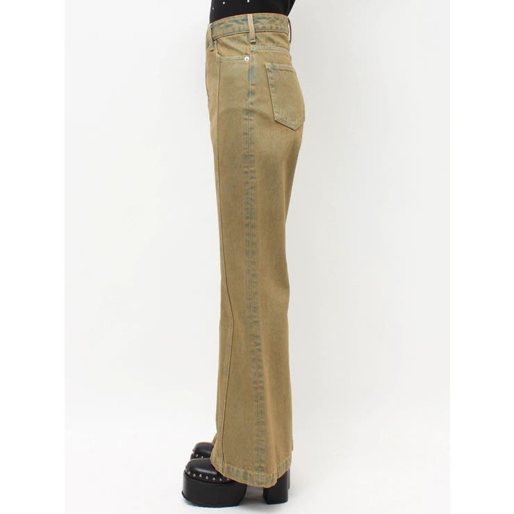 ウエストクロスフレアデニムパンツ【セットアップ着用可能】 | EVRIS | 詳細画像15 