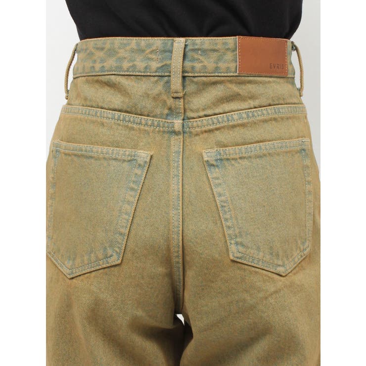 ウエストクロスフレアデニムパンツ【セットアップ着用可能】 | EVRIS | 詳細画像17 