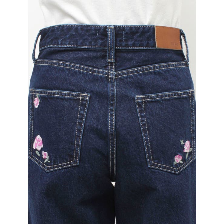 Embroideryカットアウトワイドデニムパンツ【セットアップ着用可能】 | EVRIS | 詳細画像36 