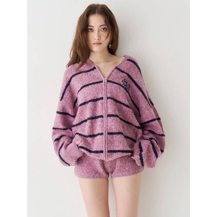 オーバーサイズフードニットトップス【セットアップ着用可能】 | EVRIS | 詳細画像2 