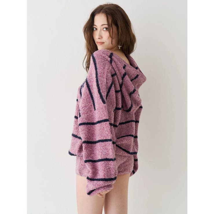 オーバーサイズフードニットトップス【セットアップ着用可能】 | EVRIS | 詳細画像4 