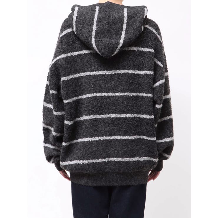 オーバーサイズフードニットトップス【セットアップ着用可能】 | EVRIS | 詳細画像47 