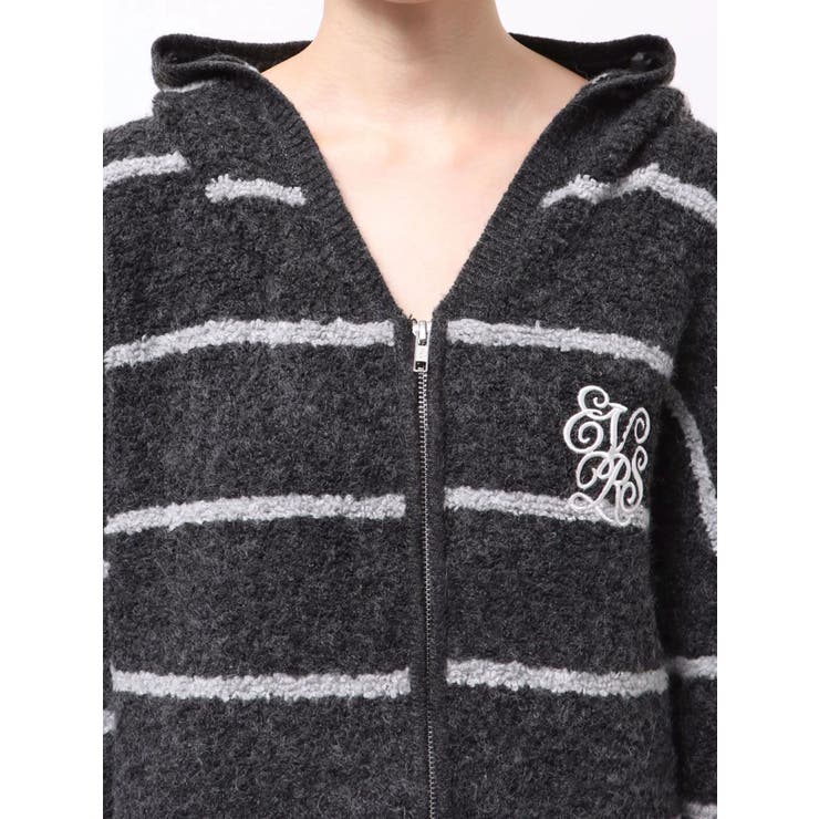 オーバーサイズフードニットトップス【セットアップ着用可能】 | EVRIS | 詳細画像48 