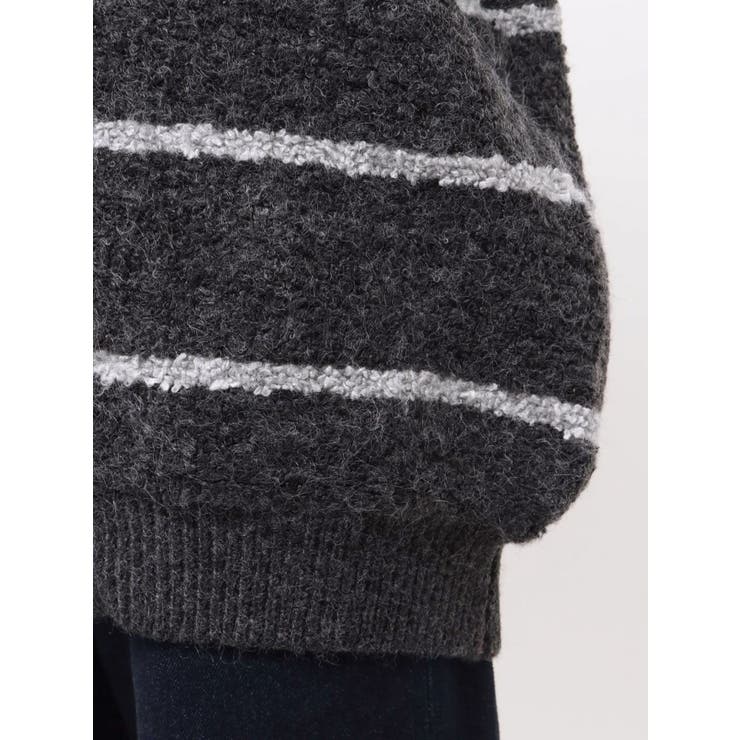 オーバーサイズフードニットトップス【セットアップ着用可能】 | EVRIS | 詳細画像50 