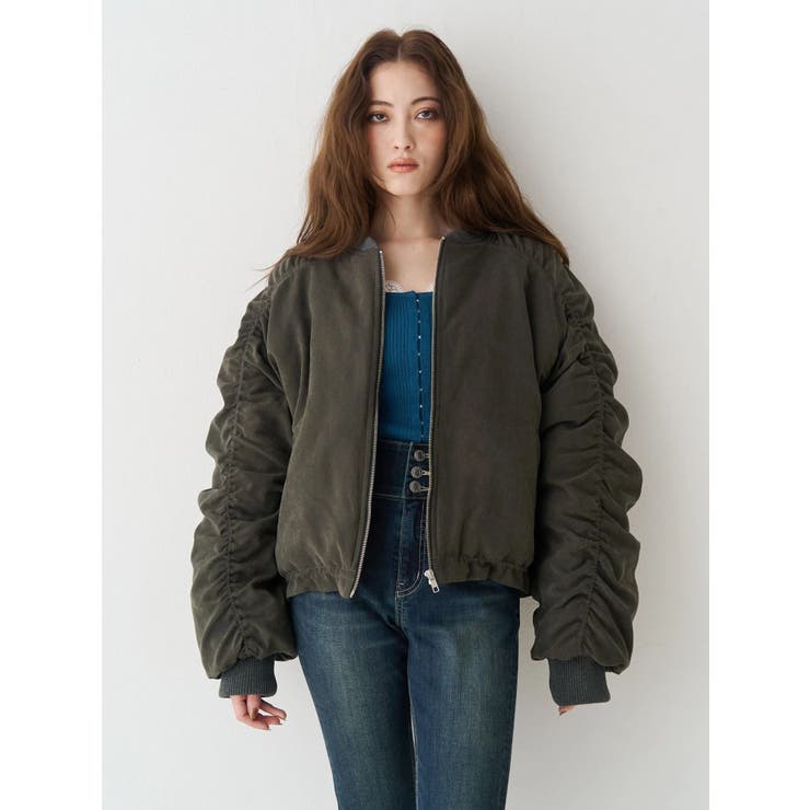 フロントホックレースドッキングニットトップス | EVRIS | 詳細画像27 