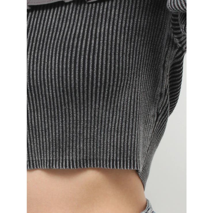 フリルピグメントニットトップス | EVRIS | 詳細画像29 