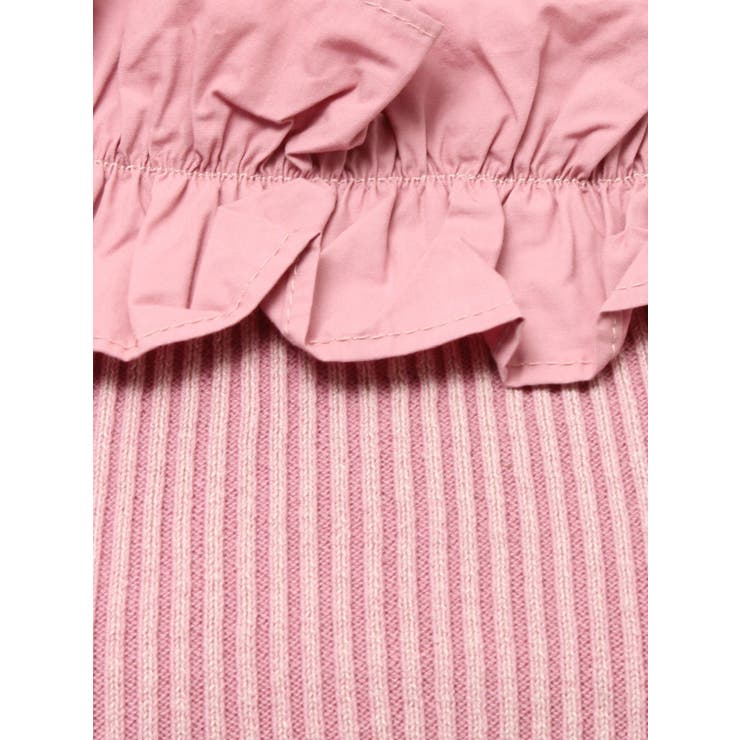 フリルピグメントニットトップス | EVRIS | 詳細画像32 