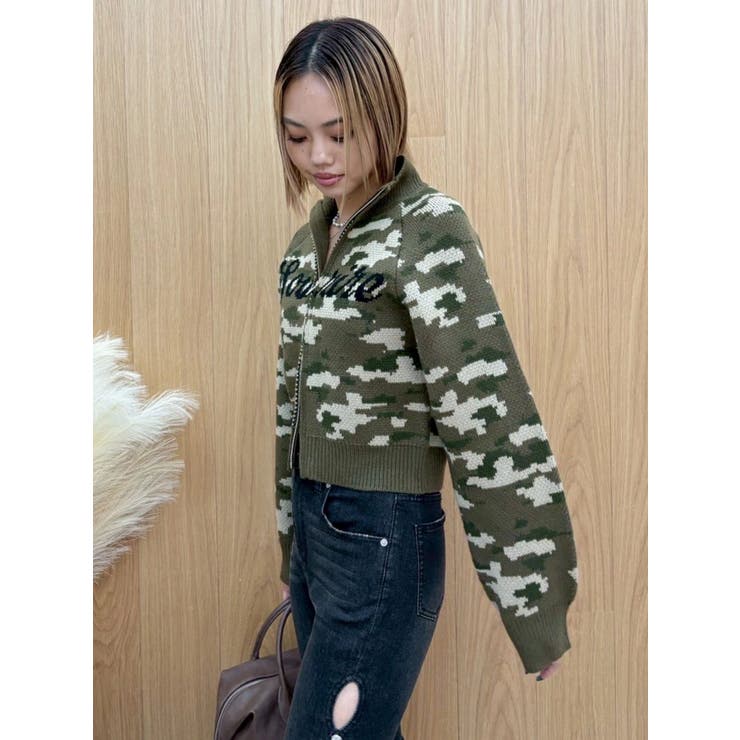 コンパクトジャガードニットトップス | EVRIS | 詳細画像11 