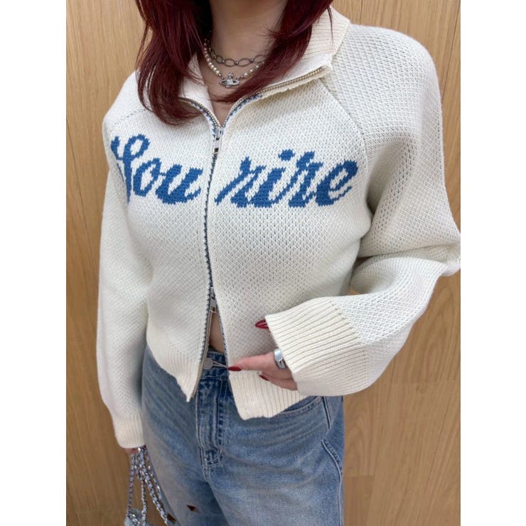 コンパクトジャガードニットトップス | EVRIS | 詳細画像15 