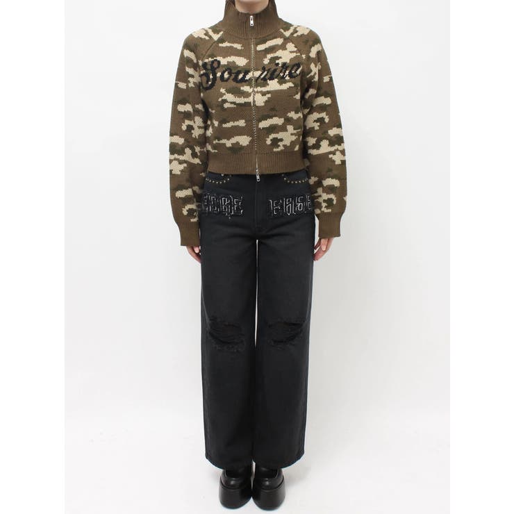 コンパクトジャガードニットトップス | EVRIS | 詳細画像34 