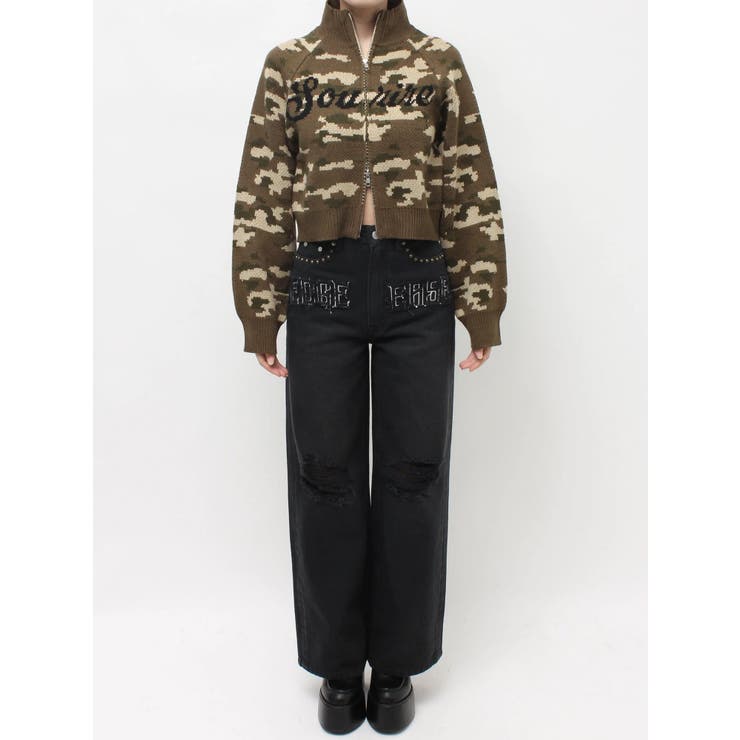 コンパクトジャガードニットトップス | EVRIS | 詳細画像35 