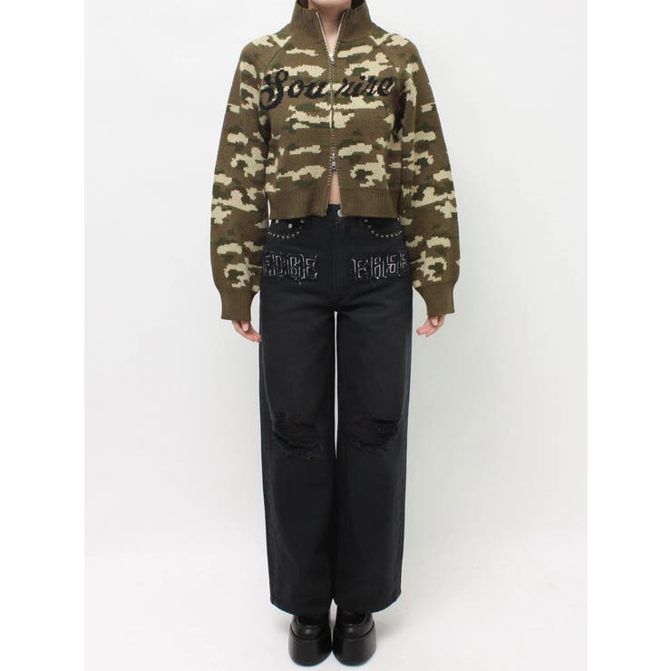 コンパクトジャガードニットトップス | EVRIS | 詳細画像43 