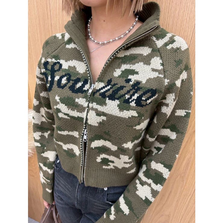 コンパクトジャガードニットトップス | EVRIS | 詳細画像8 