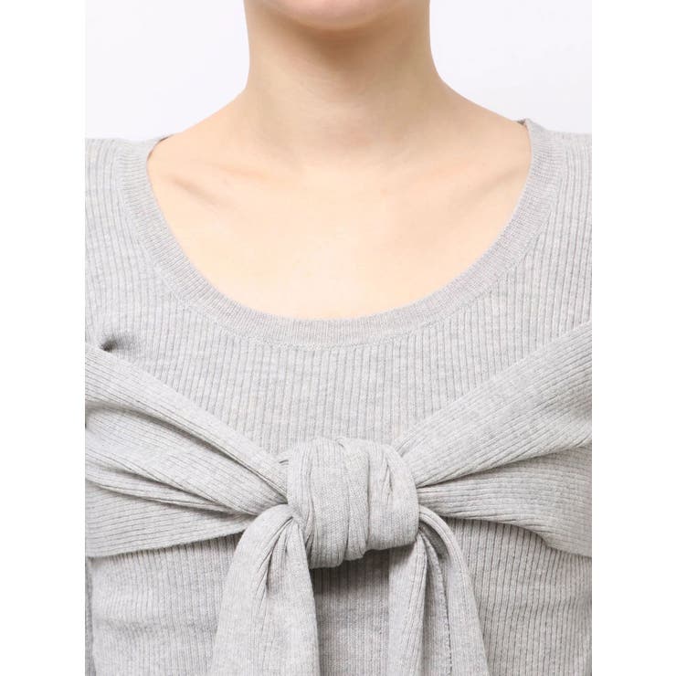 リボンデザインニットトップス | EVRIS | 詳細画像32 