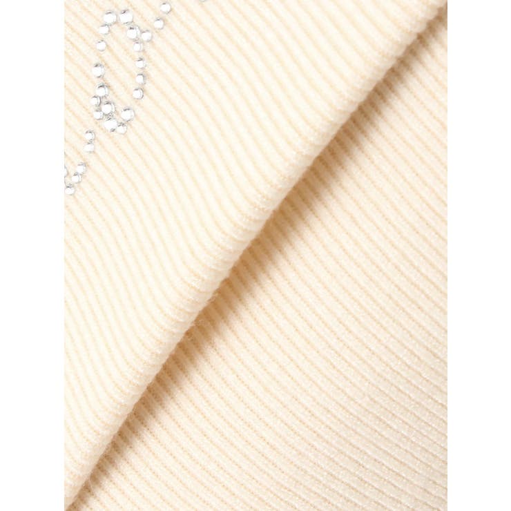 ラインストーンロゴニットトップス | EVRIS | 詳細画像34 